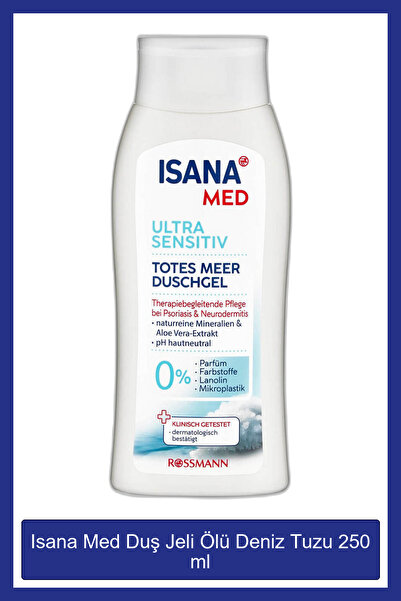 ISANA Med Duş Jeli Ölü Deniz Tuzu 250 ml