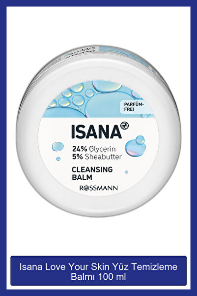 ISANA Love Your Skin Yüz Temizleme Balmı 100 ml