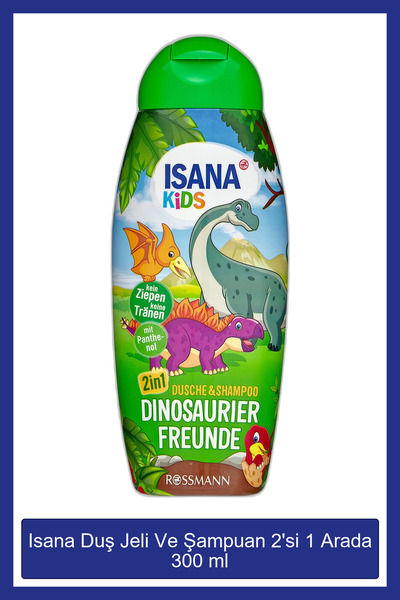Isana Kids Duş Jeli Ve Şampuan