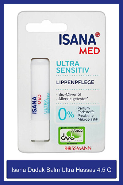 ISANA Dudak Balm Ultra Hassas 4,5 G