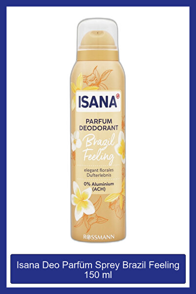 ISANA Deo Parfüm Sprey Brazil Feeling 150 ml