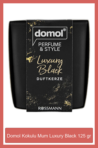 DOMOL Kokulu Mum Luxury Black 125 gr