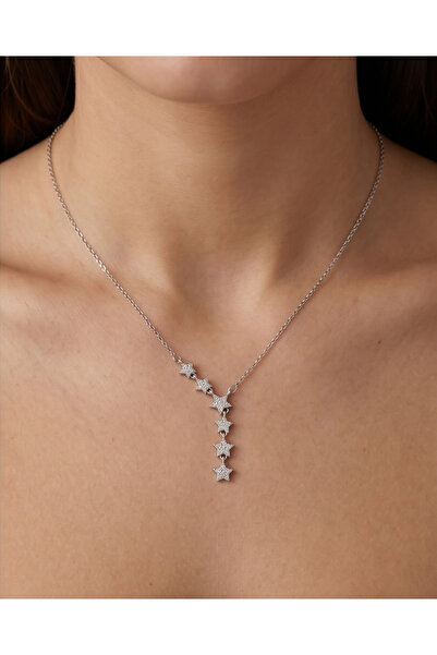 Portakal Esintisi Stellarya Starry Y Steel Necklace