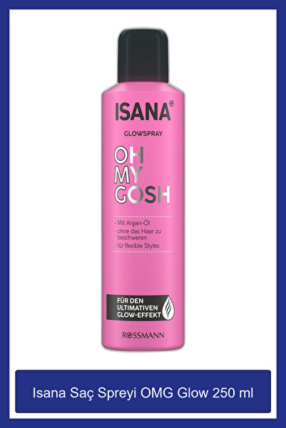 ISANA Saç Spreyi OMG Glow 250 ml