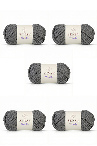 SENSY Μάλλινο νήμα πλεξίματος 5 τεμαχίων για χειροποίητο πλέξιμο, νήμα για κα...