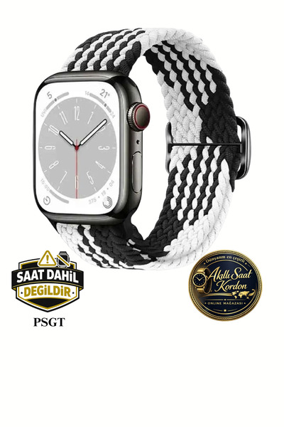 PSGT Apple Watch Uyumlu Seri 1/2/3/4/5/6/se/7/8/9 38/40/41mm - S10-11(42MM) K...