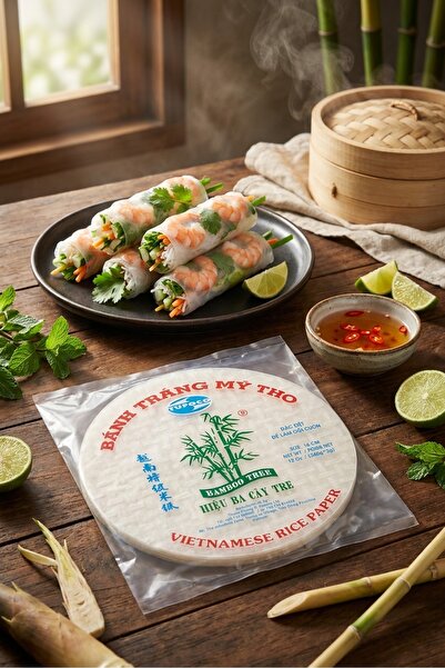 Tufoco Bamboo Tree Pirinç Yufkası Rice Paper Glutensiz 340 G