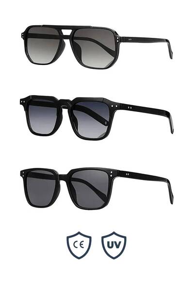 Kinary New Style Unisex Sunglasses with Uv400 Protection 3-Piece Opportunity Set