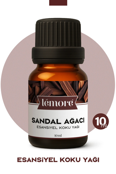 Lemore Sandal Agaci Koku Yağı Buhurdanlık Yağı Difüzör Esansı Küre 10ml