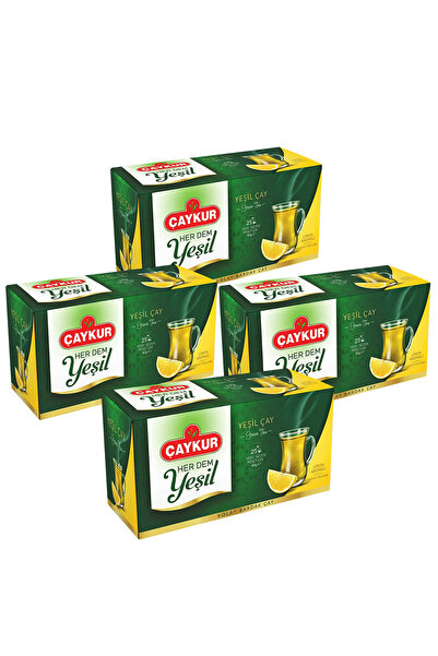 Çaykur Yeşil Çay Limonlu 40 Gr X 4 Adet