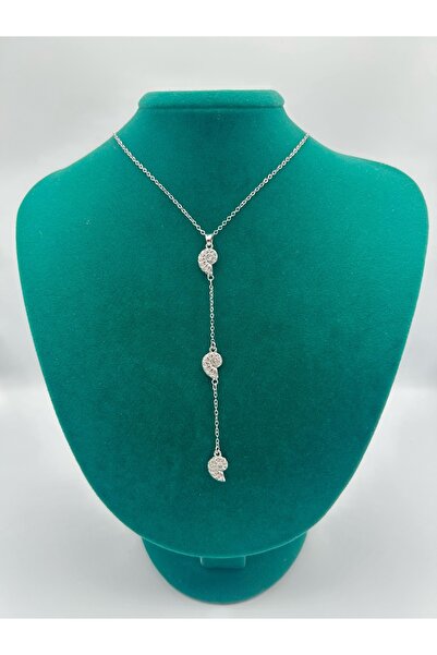 SEHERDEN Elegant Seashell Detailed Adjustable Steel Necklace