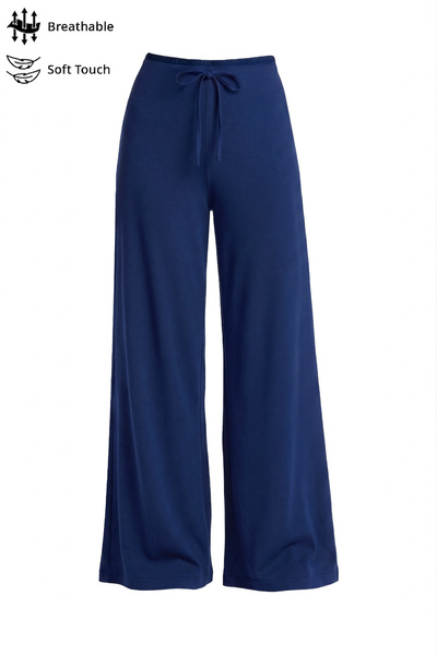 Cottonhill Παντελόνι - Ναυτικό μπλε - Basic