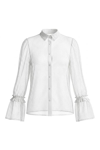 OlaFre Sleeveless lace blouse