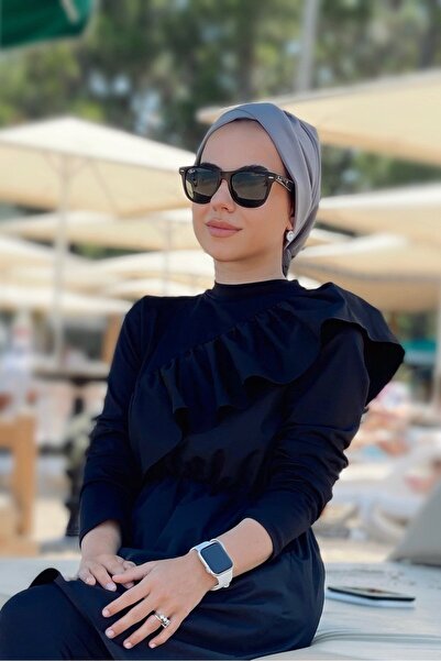 Ka Hijab Καπό φιόγκου - Γκρι