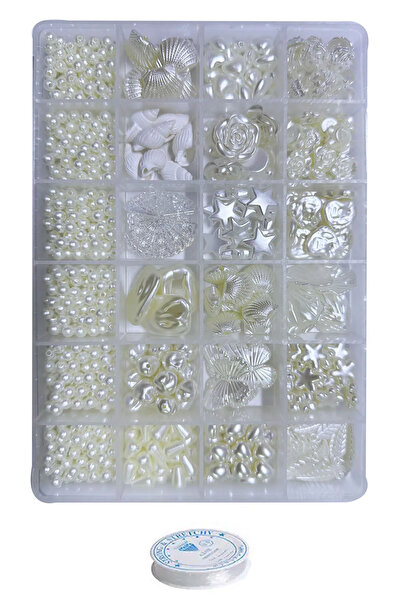 By MO Accessories Σετ κατασκευής κοσμημάτων με πολυτελείς φιγούρες με μαργαρι...