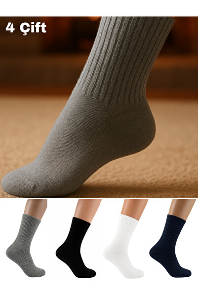 CLEWEAR Unisex Yarım Konç Tenis Çorap - Renkli