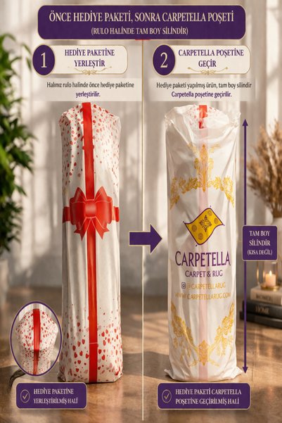 Carpetella 3 cm Orthopedic Sponge Visco Plush Prayer Mat Soft Knee-Pain Relief Prayer Mat