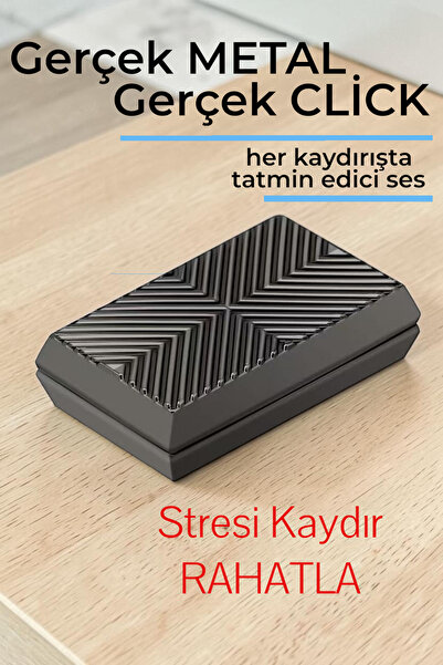 Renkoled Aydınlatma İthal Metal Manyetik Fidget Slider – Stres oyuncağı EDC