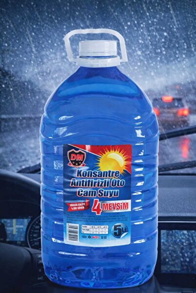 DM KİMYA 4 Mevsim 5 Litre Cam Suyu