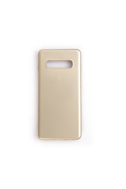 PiyasaSepeti Samsung Galaxy S10 Plus Premium Silicone Case Gold