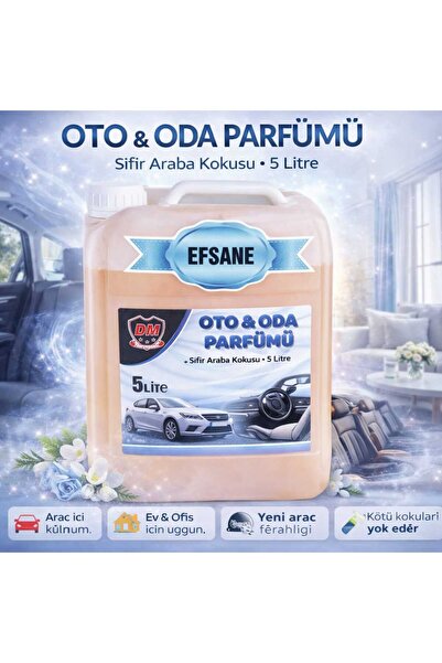 DM KİMYA 5 Litre Efsane Oto ve Oda Kokusu