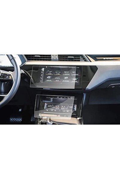 PiyasaSepeti Audi A6 2019-2023 الملاحة ولوحة التحكم السفلية - واقي شاشة نانو