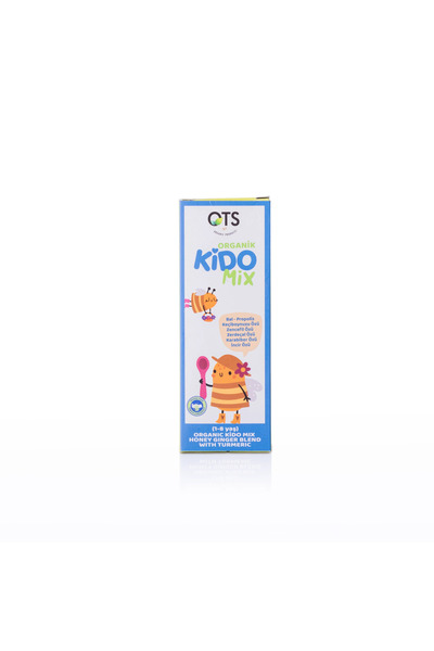 OTS Organik Ots Kido Mix - Ballı Zencefilli –Zerdacallı Karışım 180 gr (Organ...