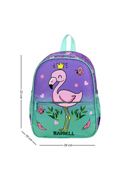 Waddell Green Flamingo Patterned Kindergarten Nursery Backpack 24106