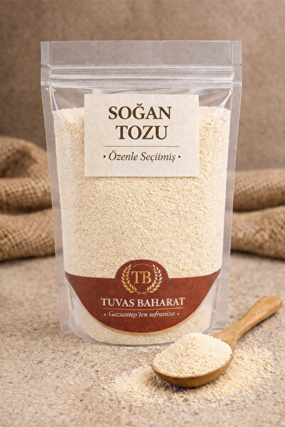 TUVAS BAHARAT Soğan Tozu 40gr Doğal & Katkısız | Yoğun Aromalı Baharat