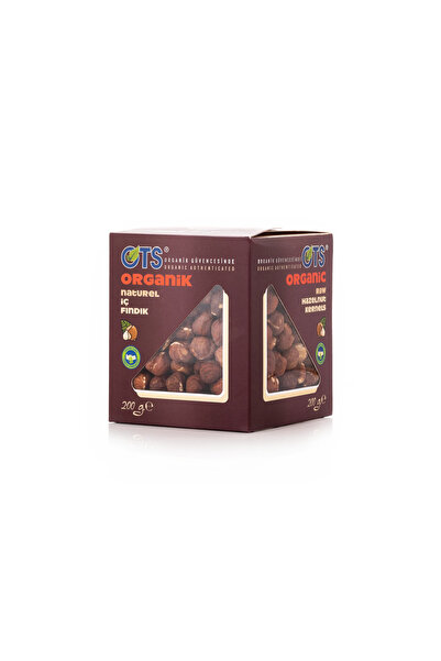 OTS Organik Iç Fındık ( Çiğ - Naturel ) 200 G. (Organik Sertifikalı, Pestisit...