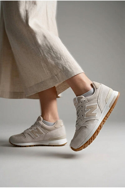 New Balance 565 Kadın Bej Spor Ayakkabı (WL565BVG)