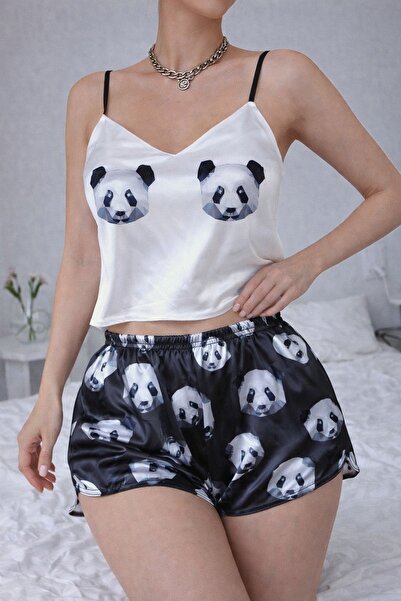 the DIFFerent Σετ σατέν σορτς 2322-df