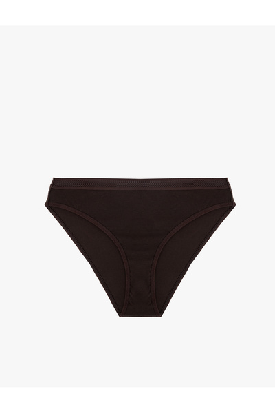 Koton Βαμβακερό εσώρουχο με λεπτομέρεια στη μέση