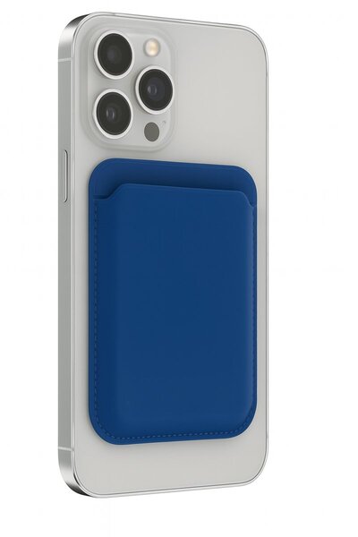 PiyasaSepeti Galaxy S23 Ultra Πορτοφόλι Magsafe Pocka Μπλε Catalina