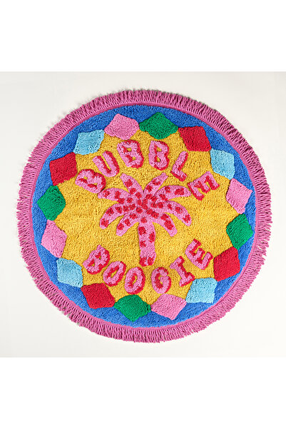 Punjab Cotton Bath Mat 70cm Colorful