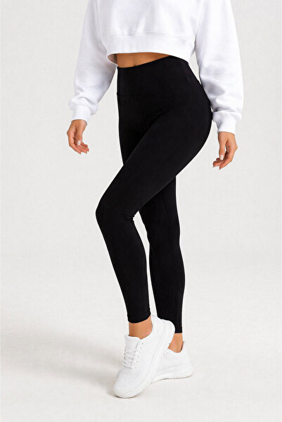 FORMO Γυναικείο κολάν με εξαιρετικά ψηλή μέση Ύφασμα scuba Ελαστικό αθλητικό ...