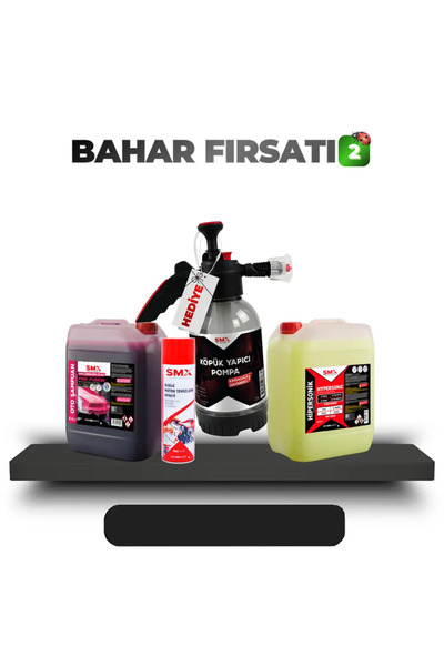 SMX Bahar Özel Fırsat Paketi 2 🎁 HEDİYE KÖPÜK Yapıcı Pompa
