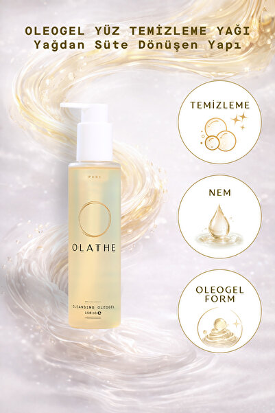 OLATHE Pure Cleansing Oleogel - Facial Cleansing Oil Containing Salicylic Acid