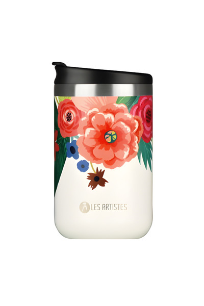 Les Artistes Paris Thermal Insulated Steel Thermos Mug 350ML Nectar