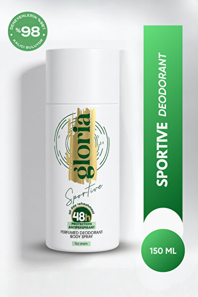Gloria Perfume Sportive 48H Antiperspirant 150 ml Erkek Deodorant