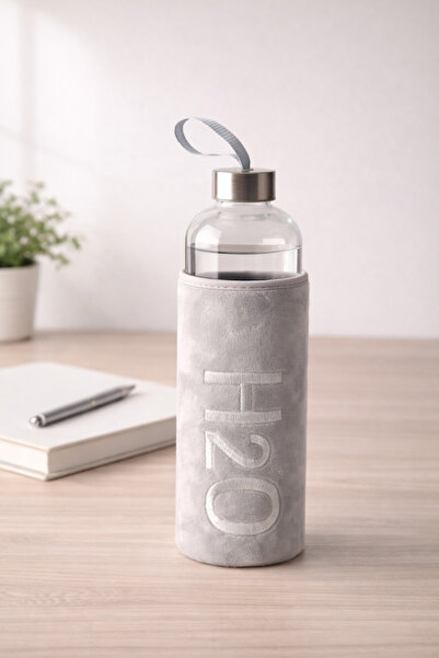 H2O Pelus Kilifli 1 Lt Cam Matara * Mix