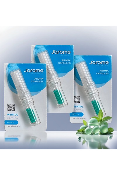 Jarome 3 ADET - Jarome Mentol Topu  SWITCH Aroma Kapsülleri - FRANSIZ
