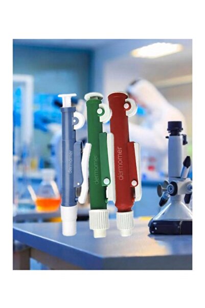 Dermomer Pipet Pompası 2ml, 10ml ve 25 ml - Pipet Puarı - Pi-Pump Set