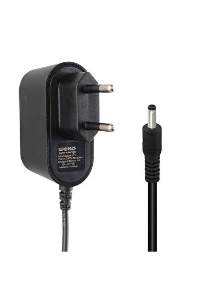 Genel Markalar Weko 9 Volt - 1 Amper 3.5*1.35 Mm Uçlu Yerli Üretim Priz Tipi ...