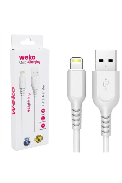 Powermaster Weko WK-22019 USB To Lightning Telefon Şarj Kablosu