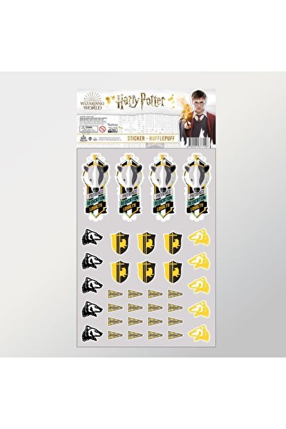Sihir Dükkanı Harry Potter Karakterleri Hufflepuff İcons Lisanslı Sticker Set