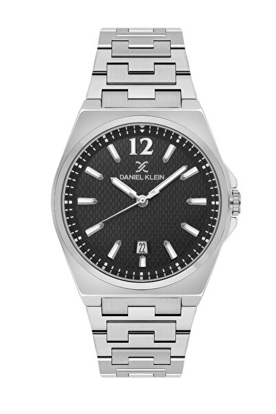 Daniel Klein DK.1.13792-1 تصميم كلاسيكي مقاوم للماء مع تقويم وطلاء فولاذي بلو...