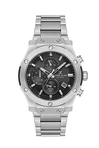 Daniel Klein DK.1.14227-2 Exclusive Fonksiyonlar Aktif Çelik Kaplama Metalik ...