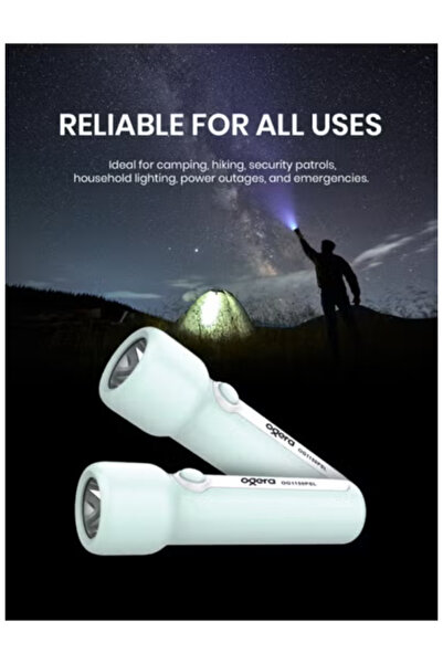 Ogera Rechargeable LED Flashlights High Lumens 2-Pack – Tactical, 5 Modes, Waterproof & Zoomable