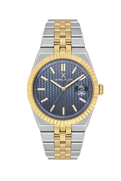 Daniel Klein DK.13.10121-4 تقويم بومبيلي مطلي بالفولاذ 5 Atm مقاوم للماء لون ...